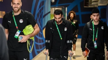 كريم فؤاد يعزز صفوف منتخب مصر بعكازين أمام الإمارات في كأس العرب 1